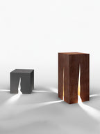 Giraselle Rustic Metal Cube Outdoor Garden Light