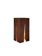 Giraselle Rustic Metal Cube Outdoor Garden Light