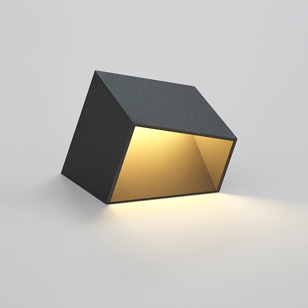 Fennoria Metal Cube Solar Outdoor Garden Light