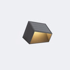 Fennoria Metal Cube Solar Outdoor Garden Light
