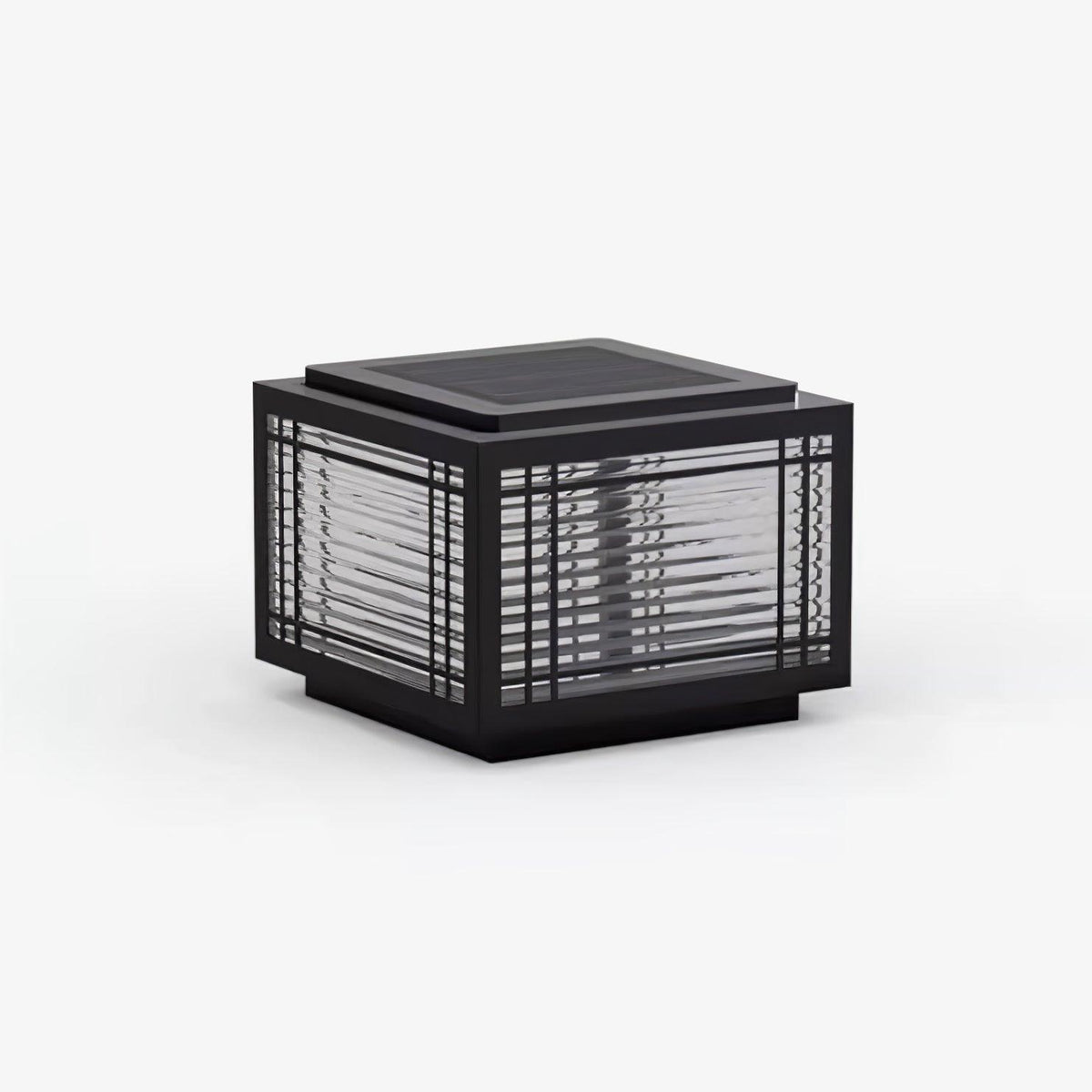 Estavere Metal Solar Outdoor Post Lamp