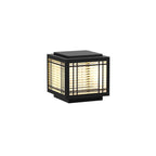Estavere Metal Solar Outdoor Post Lamp#Size_D 7.9″#Power source_Model A: Wired Version#Kelvin range_Warm Light