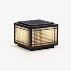 Estavere Metal Solar Outdoor Post Lamp