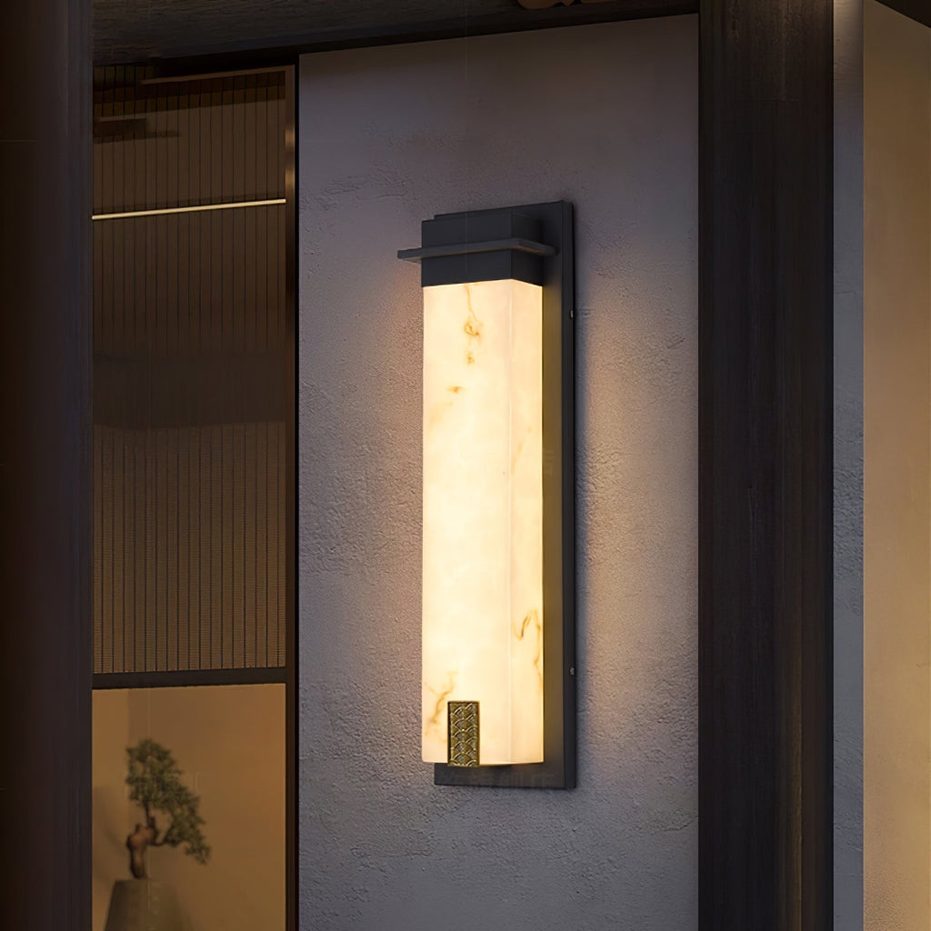 Doralisse Acrylic Outdoor Wall Lamp