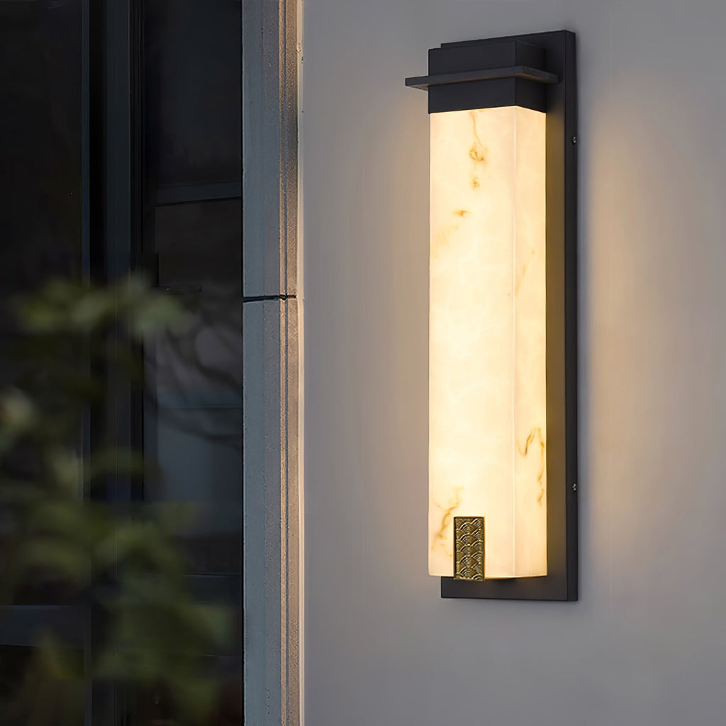 Doralisse Acrylic Outdoor Wall Lamp