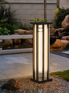 Aurevane Metal Double-Axis Outdoor Post Lamp