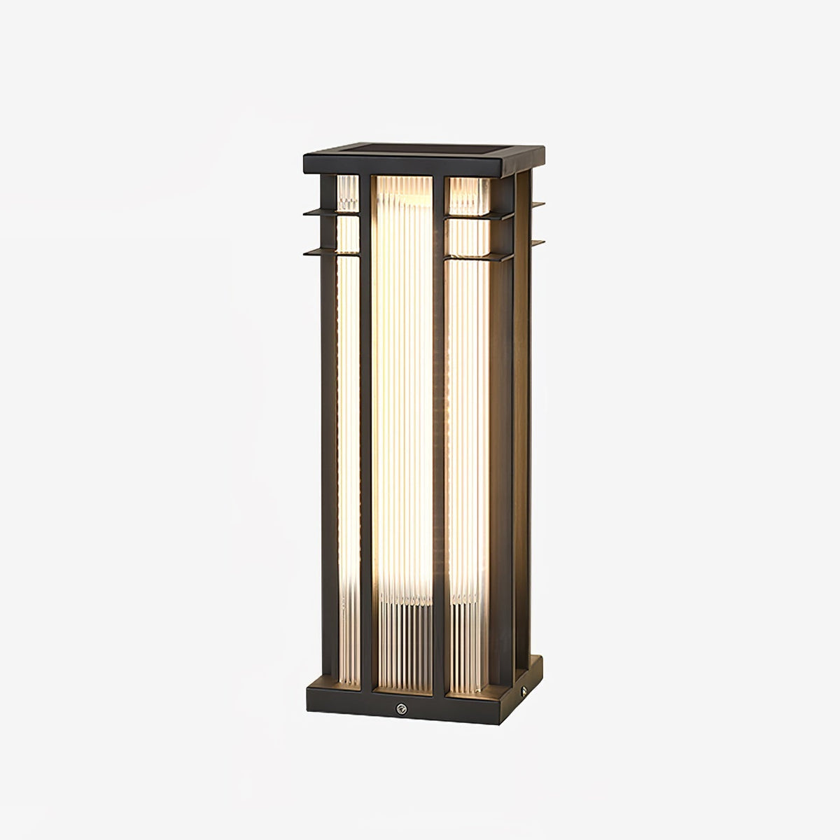 Aurevane Metal Double-Axis Outdoor Post Lamp
