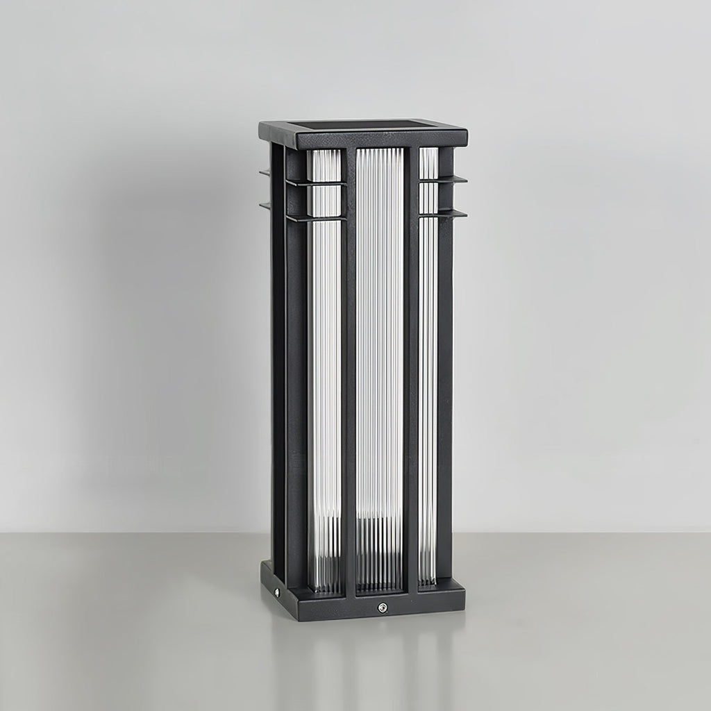 Aurevane Metal Double-Axis Outdoor Post Lamp