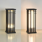 Aurevane Metal Double-Axis Outdoor Post Lamp