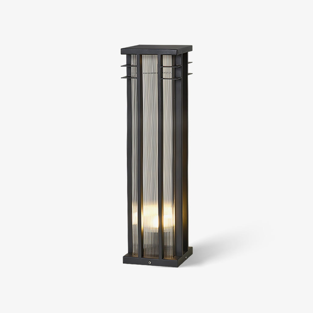 Aurevane Metal Double-Axis Outdoor Post Lamp