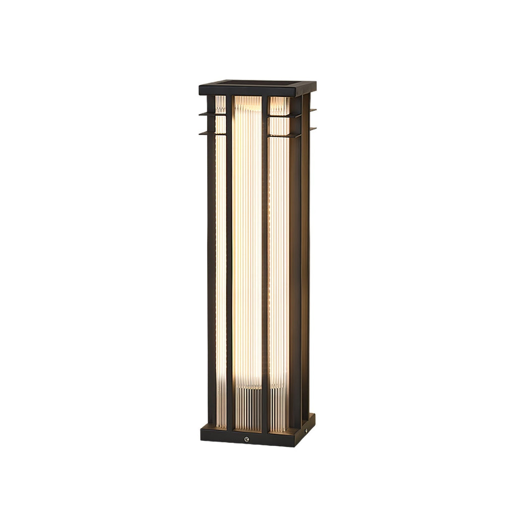 Aurevane Metal Double-Axis Outdoor Post Lamp