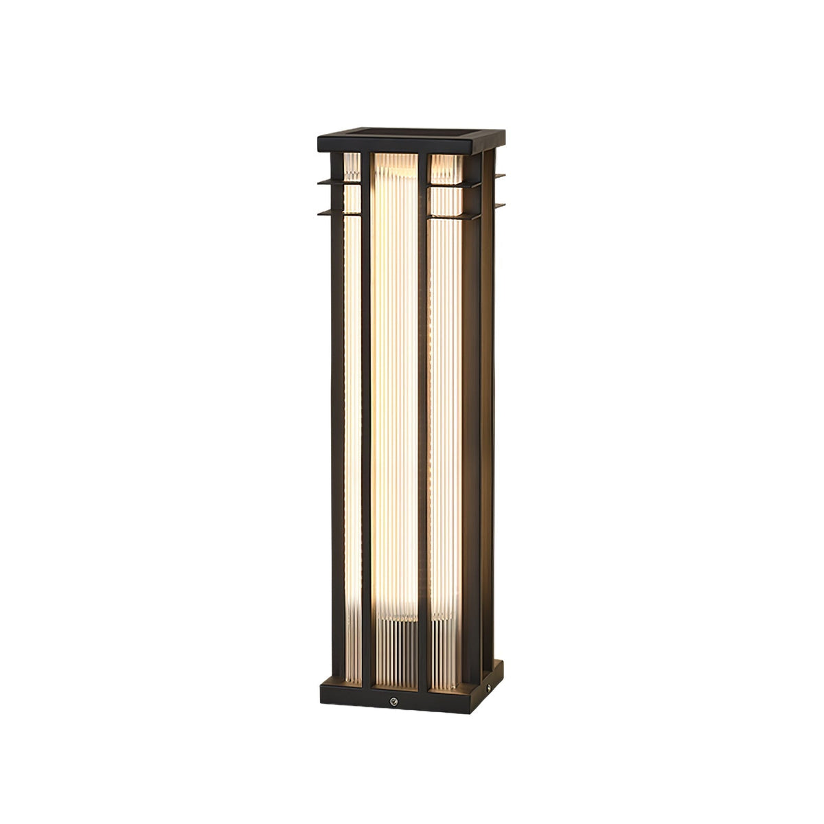 Aurevane Metal Double-Axis Outdoor Post Lamp