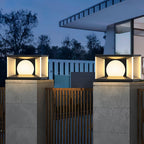 Zevaris Acrylic Cube Outdoor Post Lamp