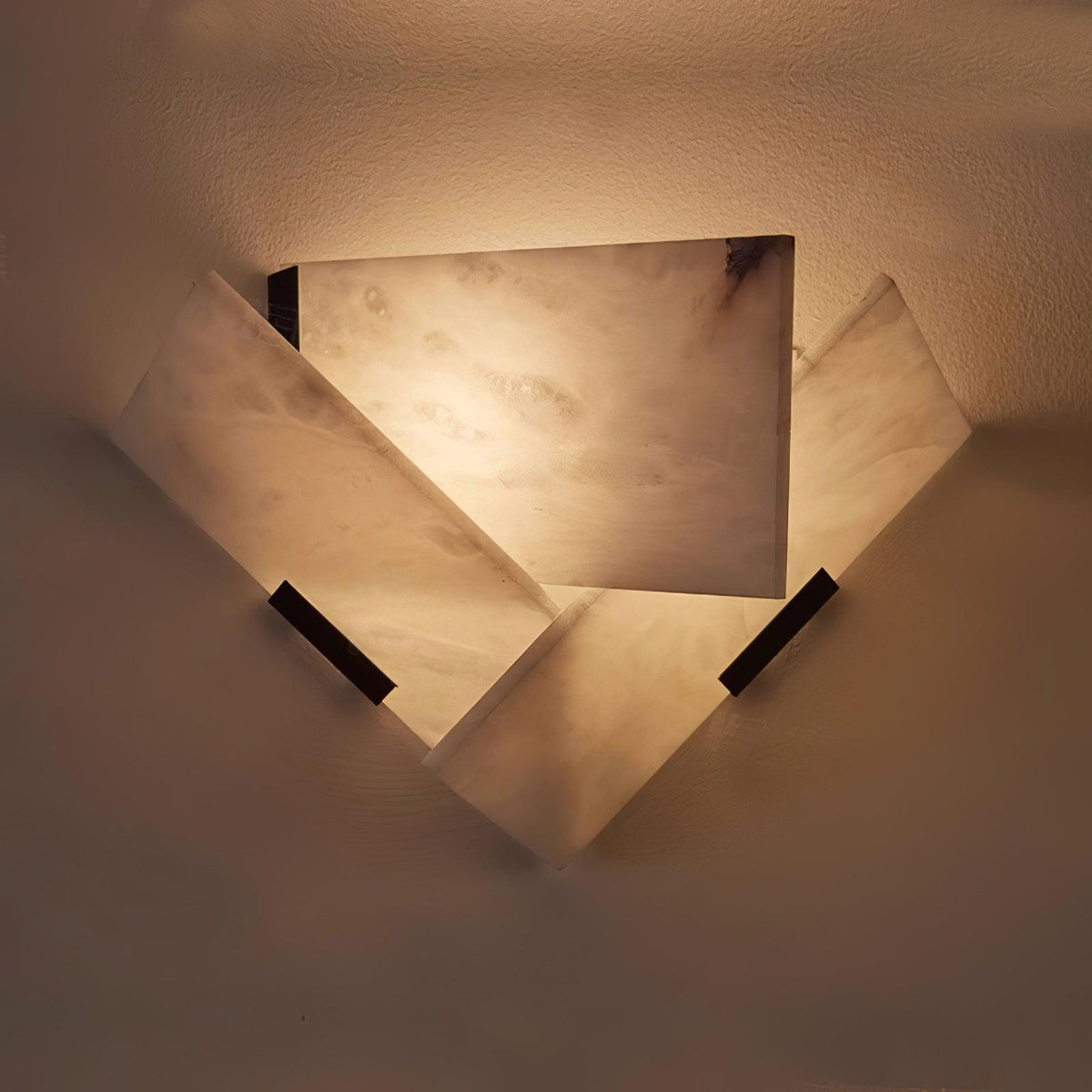 Liorenne Sculptural Alabaster Wall Lamp