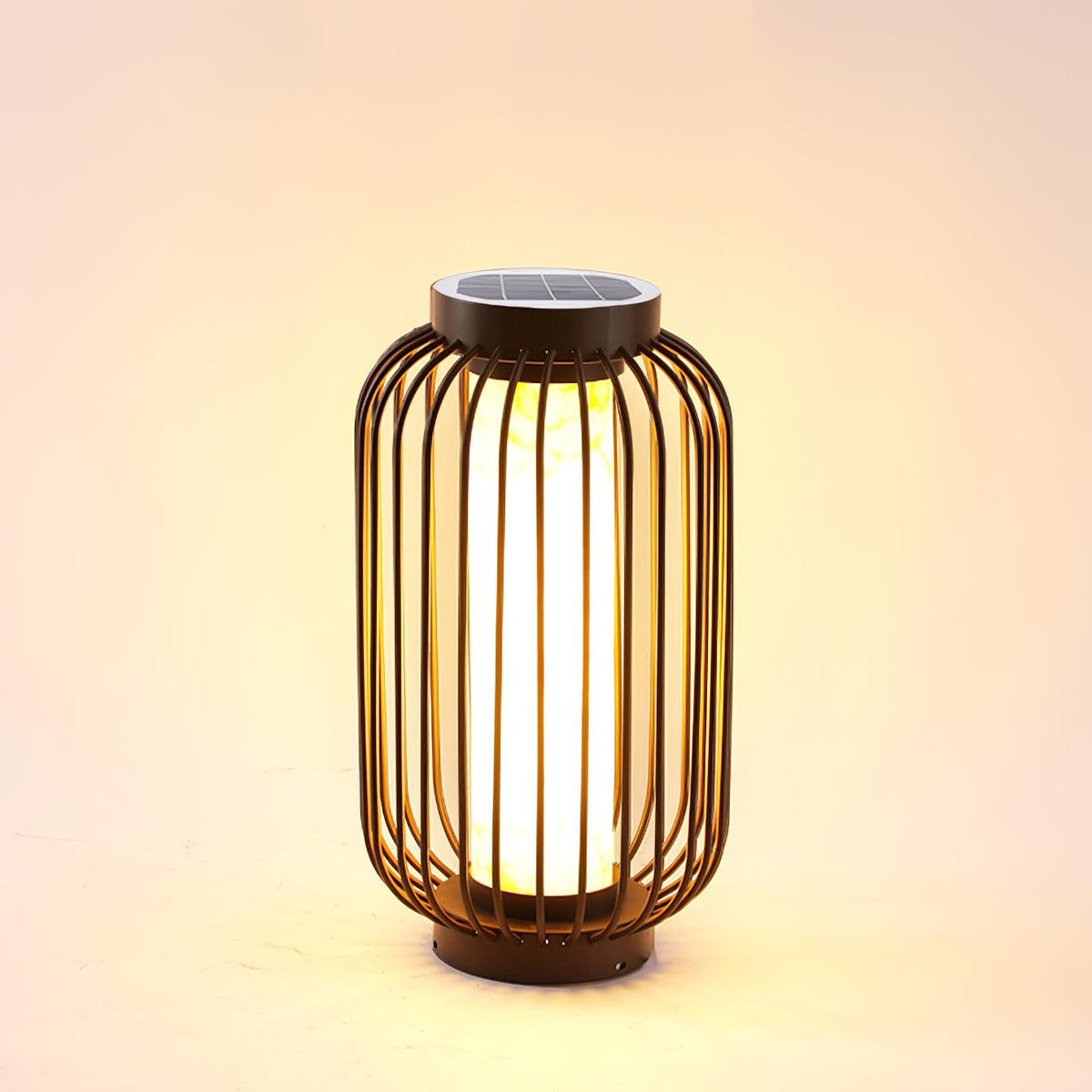 Umbrielle Metal Outdoor Table Lamp#Size_19.7″#Power source_Model B: Solar-Powered Version#Kelvin range_Warm Light