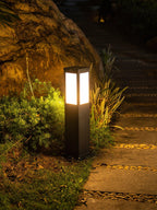 Rosavere Metal Acrylic Bollard Outdoor Lamp