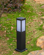 Rosavere Metal Acrylic Bollard Outdoor Lamp