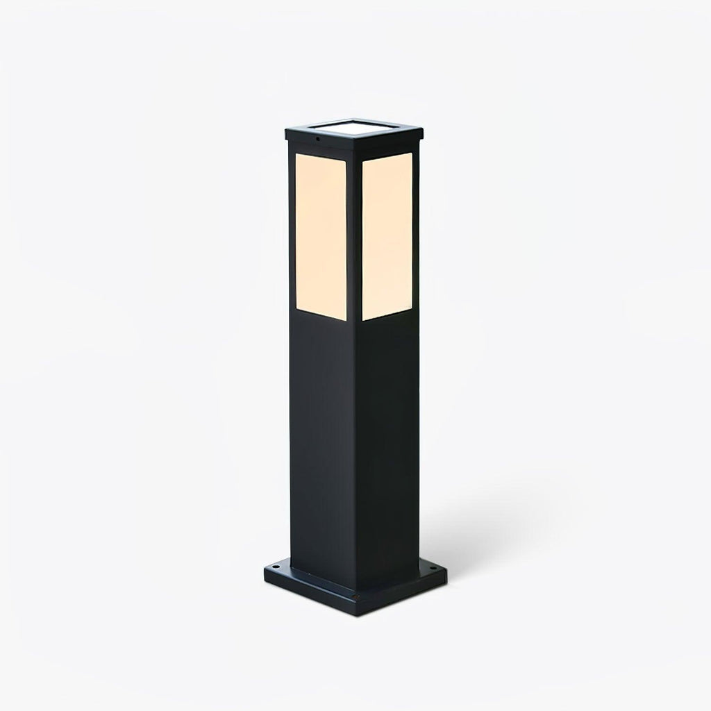 Rosavere Metal Acrylic Bollard Outdoor Lamp