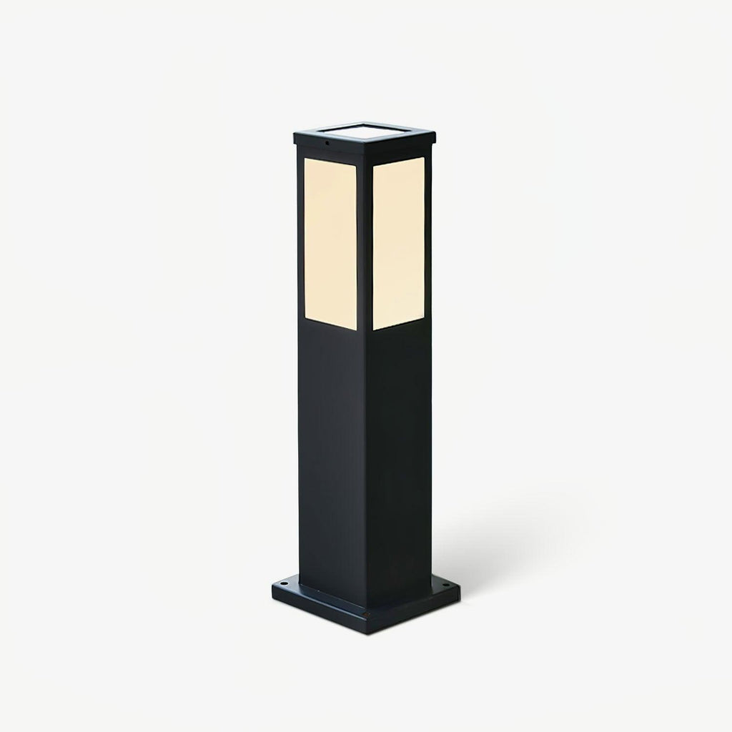 Rosavere Metal Acrylic Bollard Outdoor Lamp