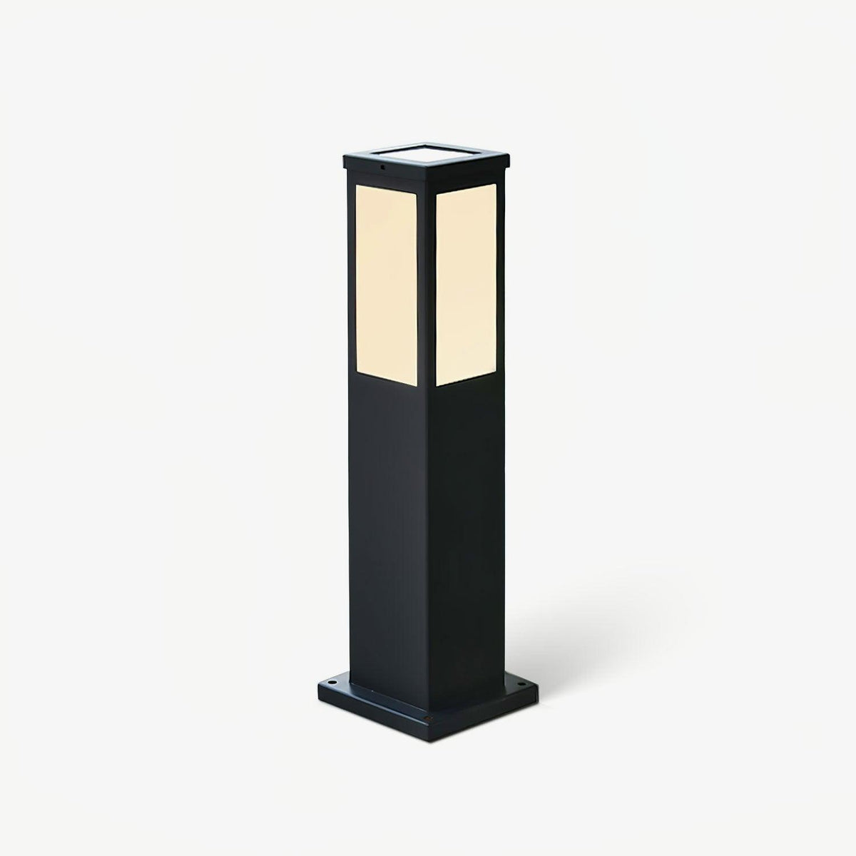 Rosavere Metal Acrylic Bollard Outdoor Lamp