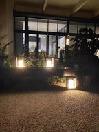Quillesse Metal Solar Lantern Outdoor Garden Light