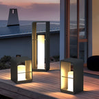 Quillesse Metal Solar Lantern Outdoor Garden Light