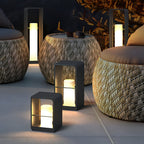 Quillesse Metal Solar Lantern Outdoor Garden Light
