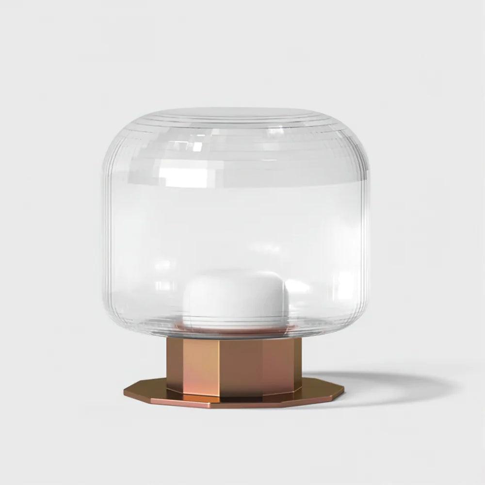 Norellia Metal Outdoor Table Lamp#Size_Model A#Finish_Rose Gold
