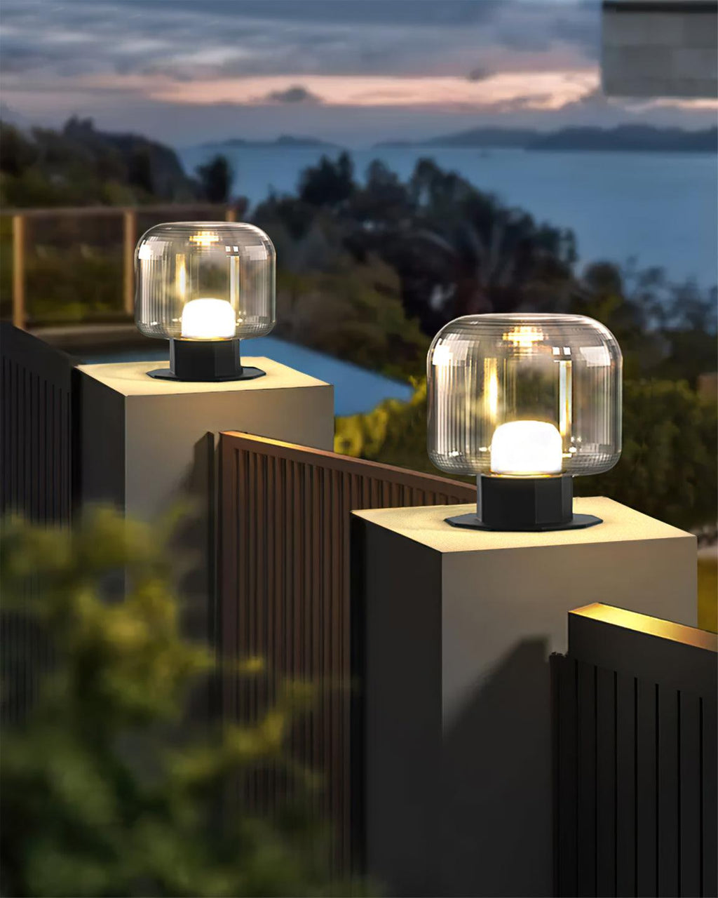 Norellia Metal Outdoor Table Lamp