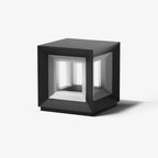 Monavere Acrylic Cube Outdoor Post Lamp