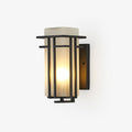Lysavelle Vintage Iron Outdoor Wall Lamp#Size_7.1″#Finish_Black