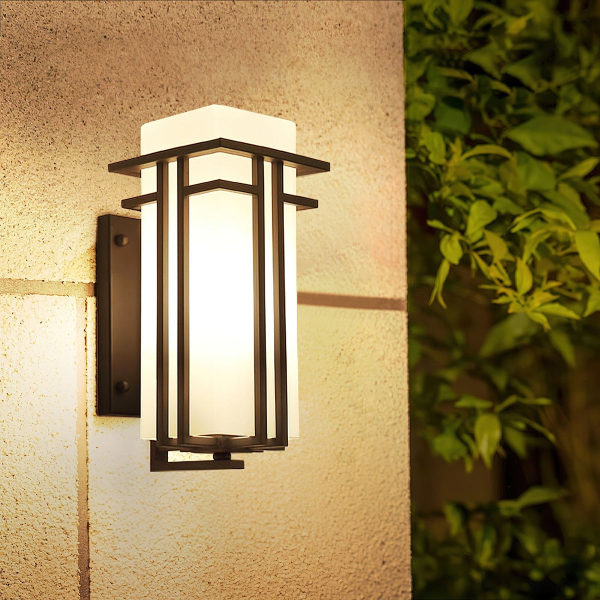 Lysavelle Vintage Iron Outdoor Wall Lamp
