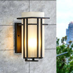 Lysavelle Vintage Iron Outdoor Wall Lamp