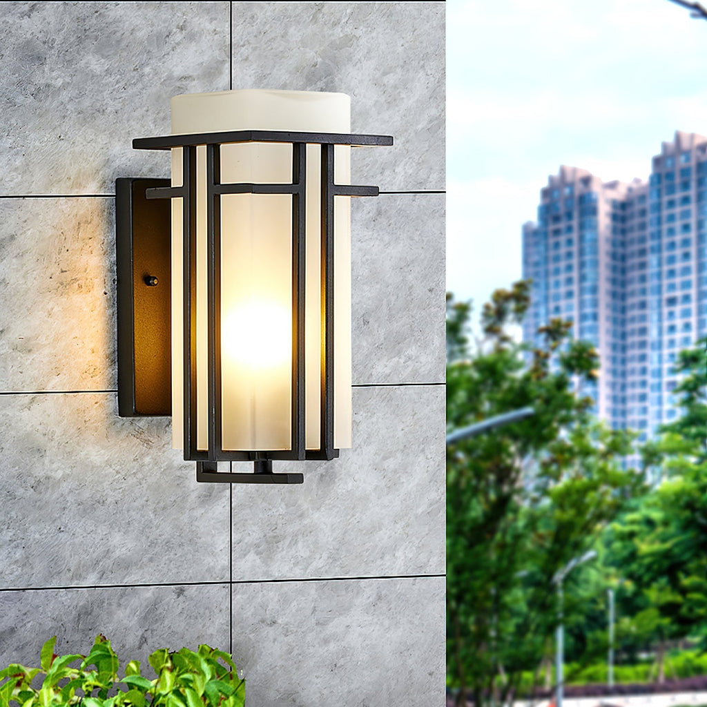 Lysavelle Vintage Iron Outdoor Wall Lamp