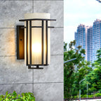 Lysavelle Vintage Iron Outdoor Wall Lamp
