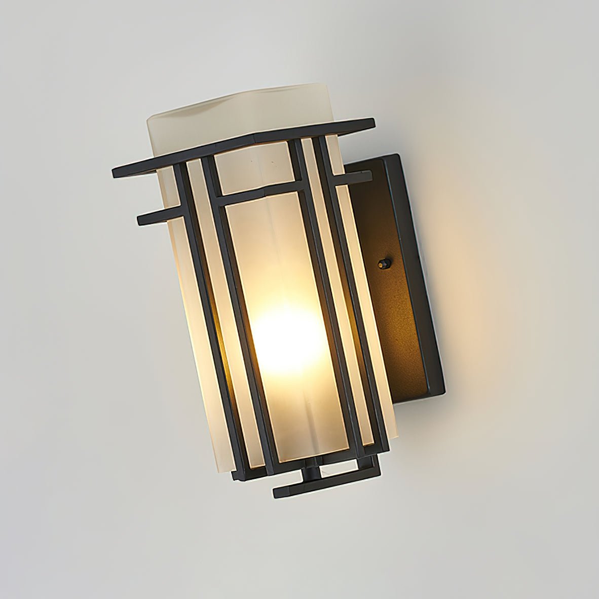 Lysavelle Vintage Iron Outdoor Wall Lamp