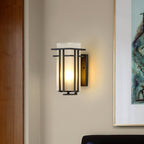 Lysavelle Vintage Iron Outdoor Wall Lamp
