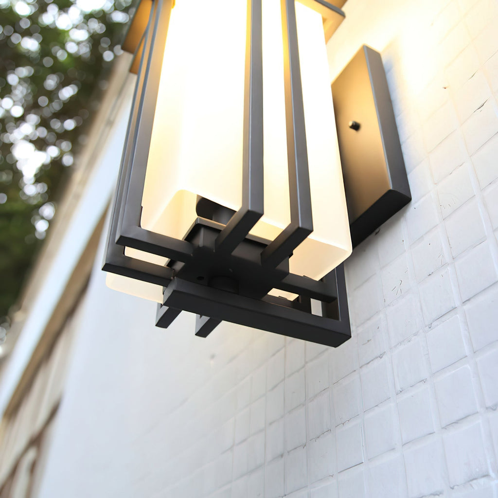 Lysavelle Vintage Iron Outdoor Wall Lamp