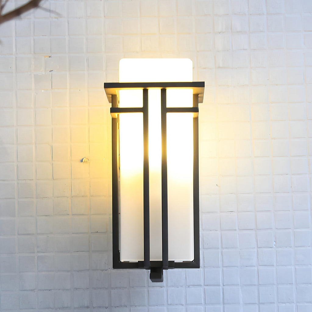 Lysavelle Vintage Iron Outdoor Wall Lamp
