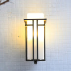 Lysavelle Vintage Iron Outdoor Wall Lamp