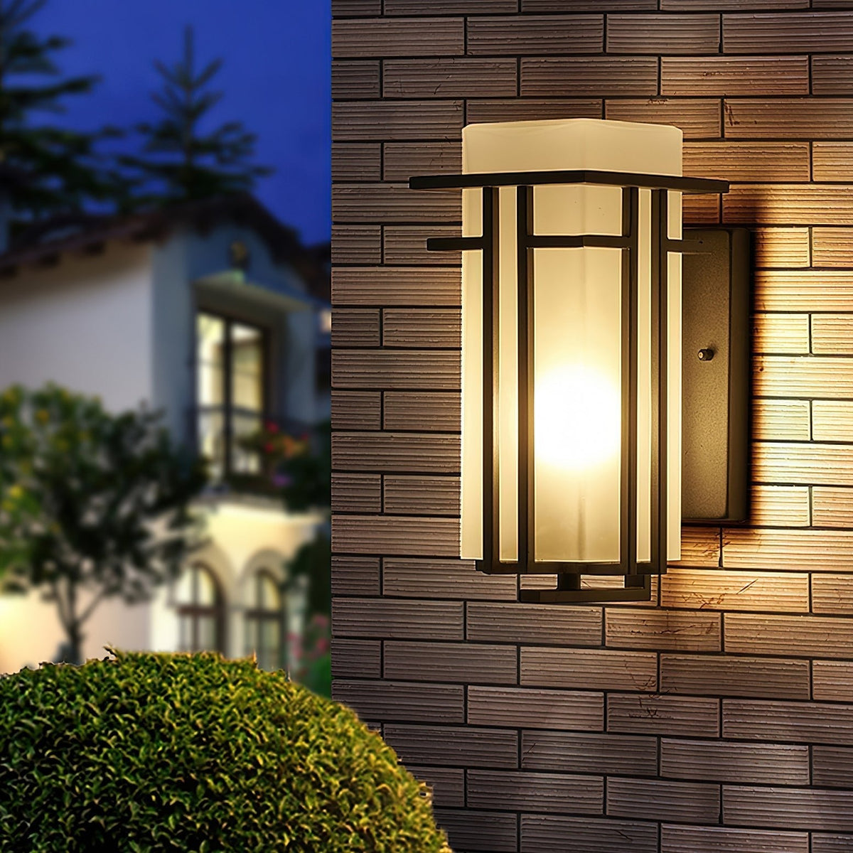 Lysavelle Vintage Iron Outdoor Wall Lamp