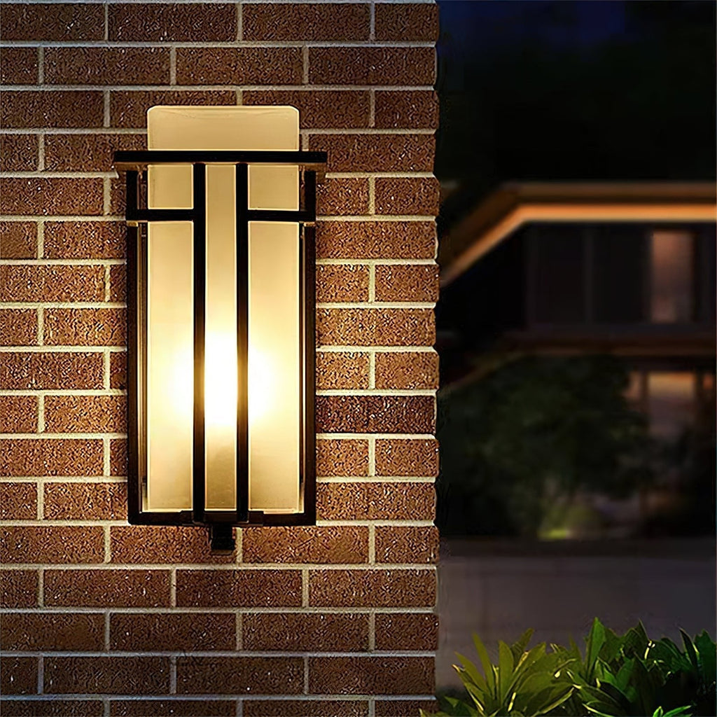 Lysavelle Vintage Iron Outdoor Wall Lamp