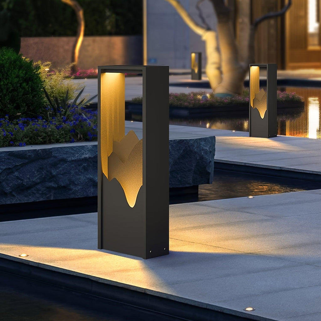 Koralune Acrylic Solar Outdoor Garden Light