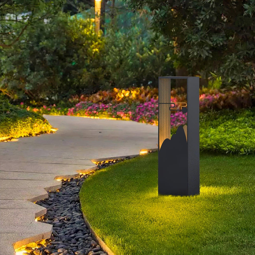 Koralune Acrylic Solar Outdoor Garden Light