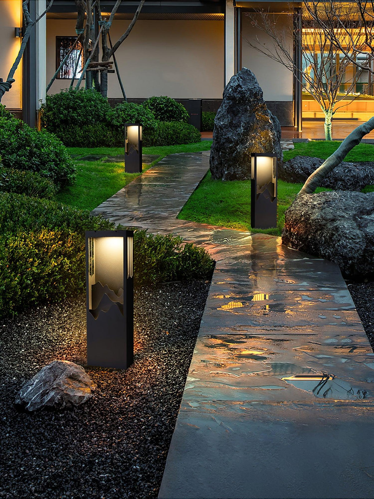 Koralune Acrylic Solar Outdoor Garden Light