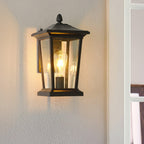 Junovaire Glass Cage Outdoor Wall Lamp