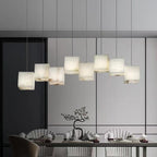 Avelune Multi-Light Alabaster Linear Chandelier