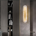Brisora Alabaster Rounded Wall Lamp