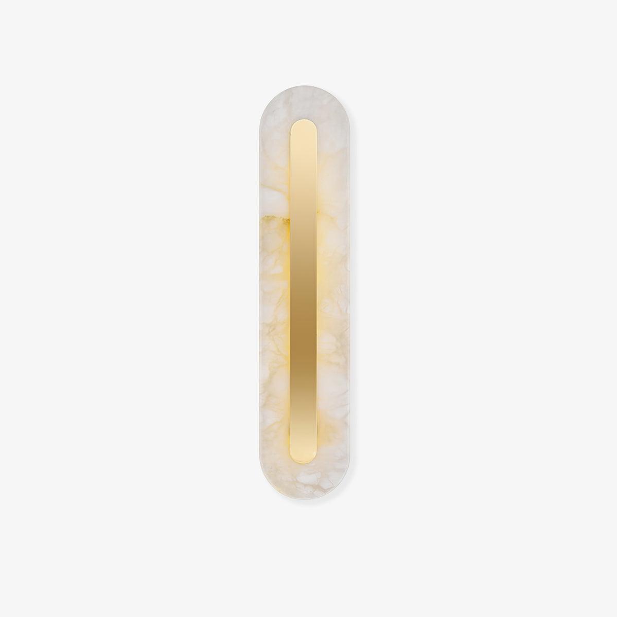 Brisora Alabaster Rounded Wall Lamp