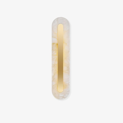 Brisora Alabaster Rounded Wall Lamp